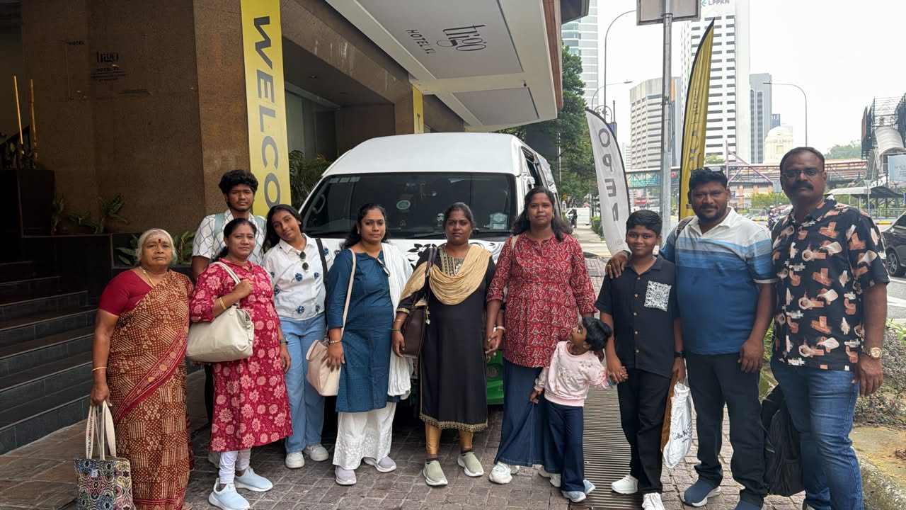 Traveler moment from MK Tours journey
